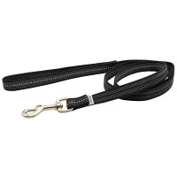 Sprenger Rubberized Leash with Handle СПРЕНГЕР ПРОГУМОВАНИЙ ПОВІДЕЦЬ із ручкою для собак , Чорний см., 1,9х120 см см.