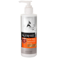 Nutri-Vet МАСЛО ДИКОГО ЛОСОСЯ (Salmon Oil) добавка для шерсті собак , 0.192 л.