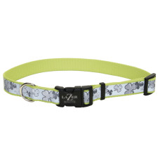 Coastal Lazer Brite Reflective Collar КОСТАЛ ЛАЗЕР БРАЙТ світловідбивний нашийник для собак, 1.6х30-46см , Конюшина см., 1,6 х 30-46 см см.