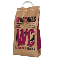 Who Cares WC Lavander ОСИ ЛАВАНДА поглотительный наполнитель для кошачьего туалета, 5 кг.