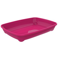 Moderna Arist-O-Tray Small МОДЕРНАЯ АРИСТ-О-ТРЕЙ туалет для котят, 37х27х6см, ярко-розовый см., 37(Д) х 27(Ш) х 6(В) см см. Moderna Arist-O-Tray Small