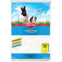 Kaytee Clean&Cozy White КЕЙТІ КЛІН&КОЗІ БІЛИЙ підстилка з целюлози для гризунів , пакунок 28,3 л збільшується в об’ємі до 85 л см.