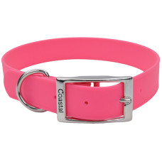 Coastal Fashion Waterproof Dog Collar КОСТАЛ біотановий нашийник для собак , Рожевий см., 2,5х61 см см.