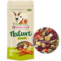 Versele-Laga Nature Snack Veggies ВЕРСЕЛЕ-ЛАГА НАТЮР СНЕК ОВОЩИ дополнительный корм лакомство для кроликов и грызунов 0.085 кг.