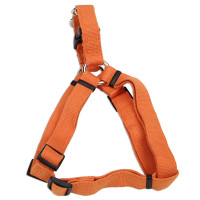 Coastal New Earth Soy Dog Harness КОСТАЛ СОЄВА ЕКОШЛЕЯ для собак , Помаранчевий см., L, для собак 20,4-45,3 кг см., 2,5 х 66-96,5 cм см.