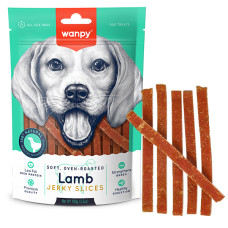 Wanpy Soft Lamb Jerky Slices ВАНПІ ФІЛЕ ЯГНЯ В’ЯЛЕНЕ СЛАЙСИ ласощі для собак , 0.1 кг.
