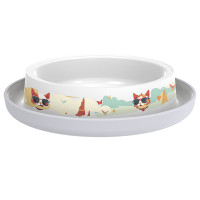 Moderna Trendy Dinner Indy&Louise МОДЕРНА ІНДІ та ЛУЇЗА миска для котів, 210мл , 0.21 л., 16(Д) x 16(Ш) x 3,4(В) см см.