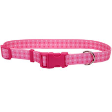 Coastal Pet Attire Styles КОСТАЛ СТАЙЛС нашийник для собак, 2.5х46-66см , рожева точка см., 2,5 х 46-66см см.