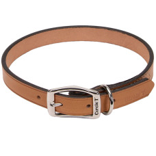 Coastal Circle-T Leather Town КОСТАЛ СЕРКЛ-Т шкіряний нашийник для собак , Бежевий см., 2,5х60 см см.