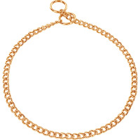 Sprenger Collar Round Link СПРЕНГЕР НАШИЙНИК для собак, кругла ланка 2мм, позолочена сталь , 2 мм, 75 см см., Позолочена сталь см.