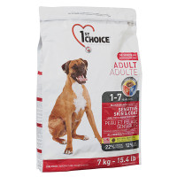 1st Choice Adult Sensitive Lamb&Fish ФЕСТ ЧОЙС ДОРОСЛИЙ ЯГНЯ РИБА сухий суперпреміум корм для собак , 7 кг., Пакунок см.