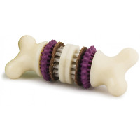 PetSafe Busy Buddy Bristle Bone ПЕТСЕЙФ БІЗІ БАДДІ БРІСТЛ БОУН жувальна іграшка з ласощами для собак , M, для собак 10-22 кг см.