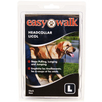 Premier ЛЕГКА ПРОГУЛЯНКА (Easy Walk) тренувальний ошийник для собак, середній, чорний , великий см., Чорний см.