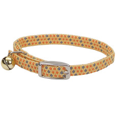 Coastal Li`l Pals Reflective Kitten Collar КОСТАЛ ЛІТТЛ ПЕЛС КІТТЕН світловідбивний нашийник для кошенят, 0.9х20см , Жовтий см.