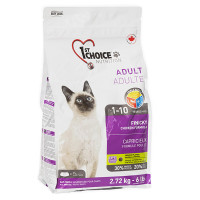 1st Choice Adult Finicky Chicken ФЕСТ ЧОЙС ФИНИКИ КУРКА сухой суперпремиум корм для кошек требовательных и активных , 2.72 кг., Упаковка см.