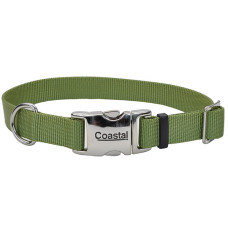 Coastal Metal Buckle КОСТАЛ ТИТАН БАКЛ нашийник для собак, 2х36-51см , Зелена пальма см., 2 х 36-51 см см.