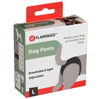 Flamingo Dog Pants Sasha ФЛАМИНГО САША гигиенические трусы для собак, L см., 40х49 см см., см.