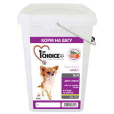 1st Choice Adult Toy&Small Lamb&Fish ФЕСТ ЧОЙС ДОРОСЛИЙ МІНІ ЯГНЯ РИБА сухий суперпреміум корм для собак міні та малих порід , 5 кг., На вагу см.