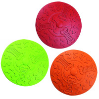 Flamingo Frisbee ФЛАМІНГО ФРІСБІ інтерактивна гумова іграшка для собак , 22 см см.