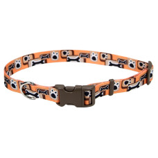 Coastal Pet Attire Styles КОСТАЛ СТАЙЛС нашийник для собак, 1х12-30см , Помаранчева кістка см., 1см х 12-30см см.