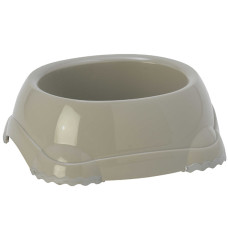 Moderna Smarty Bowl Small МОДЕРНА СМАРТІ миска для собак і котів, 350мл , Теплий сірий см., 0.35 л., 15.2(Д) x 13.5(Ш) x 5.3(В) см см.