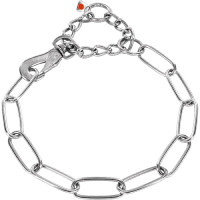 Sprenger Long Link широкое звено ошейник для собак, 4мм, 4 мм, 80 см см., нержавейка см.