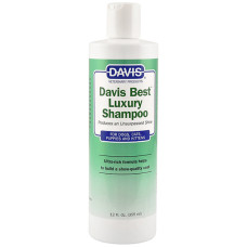 Davis Best Luxury Shampoo ДЕВІС БЕСТ ЛАКШЕРІ шампунь для блиску шерсті у собак і котів, концентрат , 0.355 л.