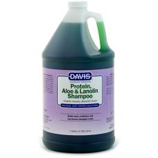 Davis Protein &amp; Aloe &amp; Lanolin Shampoo ДЭВИС ПРОТЕИН АЛОЭ ЛАНОЛИН шампунь для собак и кошек, концентрат, 3.8 л.