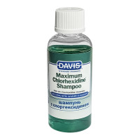 Davis Maximum Chlorhexidine Shampoo ДЭВИС МАКСИМУМ ХЛОРГЕКСИДИН шампунь с 4% хлоргексидином для собак и кошек с заболеваниями кожи и шерсти, 0.05 л.