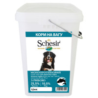 Schesir Dog Large Adult Fish ШЕЗІР ДОРОСЛИЙ ВЕЛИКИХ РИБА сухий монопротеїновий корм для собак великих порід , 4 кг., На вагу см.