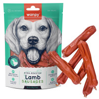 Wanpy Lamb Sausages ВАНПИ СОСИСКИ С АГНЕМ лакомство для собак , 0.1 кг., ягненок кг.
