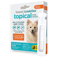 Sergeant’s Guardian Dogs СЕРЖАНТС ГАРДІАН краплі від бліх, кліщів, комарів для собак 3.2-15кг, 1.5мл , 3 шт. в пакунку см., 1,5 мл, ціна за 1 піпетку см.