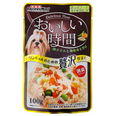 DoggyMan Low Fat Chicken & Cartilage ДОГГІМЕН КУРКА З ХРЯЩЕМ в желе консерви для собак, вологий корм, пауч 100г , 0.1 кг.