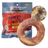DoggyMan Dental Care Beef & Duck Doughnut ДОГГІМЕН КІЛЬЦЕ ДЛЯ ЧИЩЕННЯ ЗУБІВ жувальні ласощі для собак , 0.18 кг., 1 шт. в пакунку см.