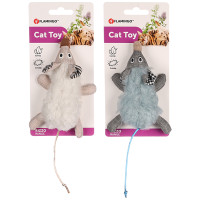 Flamingo Rizzo Mouse ФЛАМІНГО РІЦЦО МИША шурхотлива іграшка з котячою м’ятою для котів , В асортименті см.
