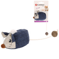 Flamingo Jeany Mouse ФЛАМІНГО ДЖИНІ МИША м’яка іграшка з котячою м’ятою для котів , Cиній см.
