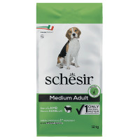 Schesir Dog Medium Adult Lamb ШЕЗІР ДОРОСЛИЙ СЕРЕДНІХ ЯГНЯ сухий монопротеїновий корм для собак середніх порід , 12 кг., Пакунок см.