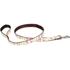 Coastal Pet Attire Ribbon КОСТАЛ РІББОН повідець для собак, 1.6смХ1.2м , Квіти троянд см., 1,6см х 1,2м см.