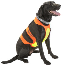 Coastal for Hunting Dogs КОСТАЛ НАГРУДНИЙ ЗАХИСТ для мисливських собак , Помаранчевий кг., L кг., для собак 28-39 кг см.