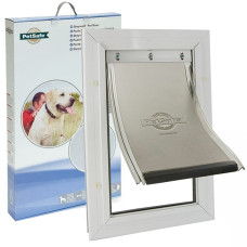 PetSafe Staywell Aluminium Extra Large ПЕТСЕЙФ СТЕЙВЕЛ АЛЮМІНІЙ дверцята для собак великих та гігантських порід, посилена конструкція , для гігантських порід кг.