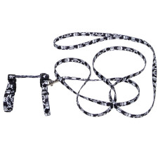Coastal Cat Harness and Leash Combo КОСТАЛ КОМБО шлея з повідцем для котів, 0.9х28-46cм , Череп см., обхват 28-46 см, поводок 1,83 м см.