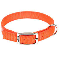 Coastal for Hunting Dogs Double-Ply Reflective Collar КОСТАЛ ДАБЛ-ПЛАЙ подвійний світловідбивний нашийник для собак , Помаранчевий см., 2,5х51см см.