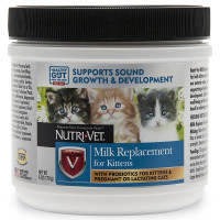 Nutri-Vet МОЛОКО ДЛЯ КОШЕНЯТ (Kitten Milk) замінник котячого молока для кошенят , 0.17 кг.
