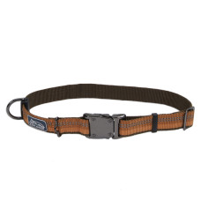 Coastal K9 Explorer Collar КОСТАЛ К9 ЕКСПЛОРЕР світловідбивний нашийник для собак, 2.5х30-46см , Полум’я см., 2,5 x 30-46 см см.