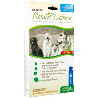Sentry Natural Defense СЕНТРІ НАТУРАЛЬНИЙ ЗАХИСТ краплі від бліх і кліщів для собак і цуценят усіх порід , 1,5 мл, 6 шт/уп. (ціна за піпетку) см.