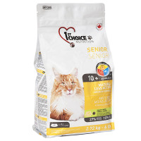 1st Choice Senior Mature Less Aktiv ФЕСТ ЧОЙС СЕНЬЙОР сухий суперпреміум корм для літніх чи малоактивних котів , 2.72 кг., Пакунок см.