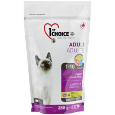 1st Choice Adult Finicky Chicken ФЕСТ ЧОЙС ФІНІКИ КУРКА сухий суперпреміум корм для котів вибагливих та активних , 0.35 кг., Пакунок см.