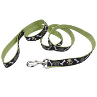 Coastal Pet Attire Ribbon КОСТАЛ РИББОН поводок для собак, 2.5смХ1.8м, Коричневые кавычки см., 2,5см х 1,8м см.