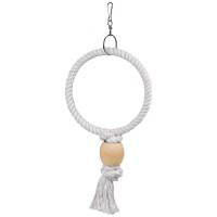 Flamingo Ring ФЛАМИНГО веревочное кольцо игрушка для попугаев, 24х5х40 см см., большой см.