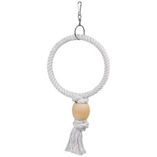 Flamingo Ring ФЛАМІНГО МОТУЗЯНЕ КІЛЬЦЕ іграшка для папуг , 24х5х40 см см., великий см.